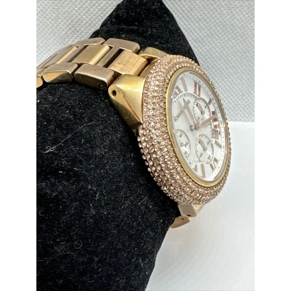 Michael Kors Camille MK5636 Womens Gold Stainless Steel Analog Dial Watch JNA867